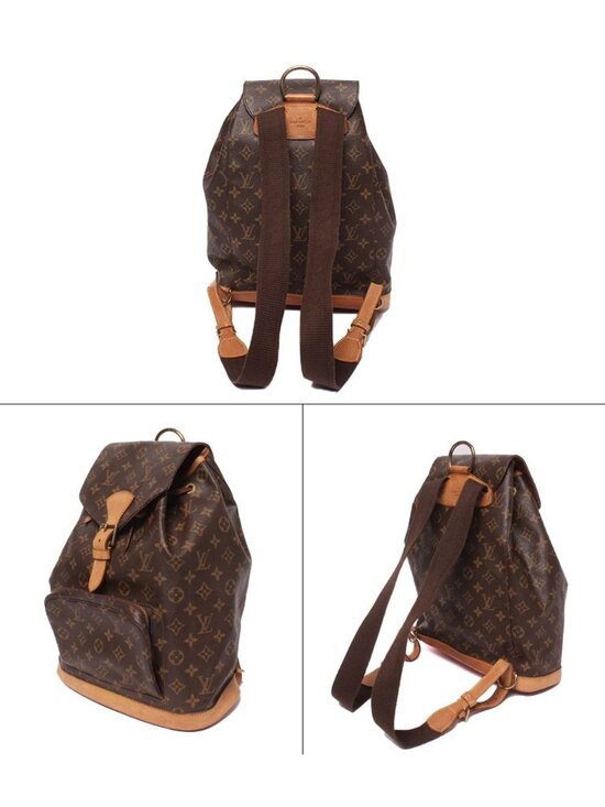 Louis Vuitton Backpack Montsouris GM Monogram main image 7
